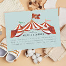 Search for big top circus tent invitations Carnival