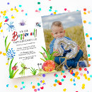 Search for nature birthday invitations Ladybug