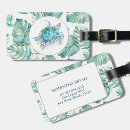 Search for turtle luggage tags Tropical