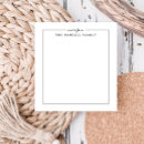 Search for square notepads Black and white