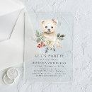 Search for polar bear birthday invitations Kids birthday party