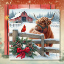 Search for cattle christmas cards Highland cow