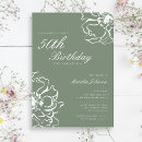 Search for for her 50th birthday invitations Elegant