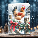 Search for rooster christmas cards Farm