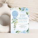 Search for greenery baby boy shower invitations Botanical