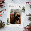 Search for watercolor christmas cards Foliage