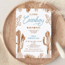 Search for little cowboy invitations Western