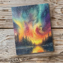 Search for northern lights puzzles Nature