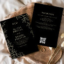 Search for elegant black and gold wedding invitations Calligraphy