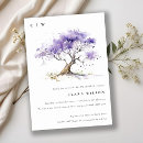 Search for lilac bridal shower invitations Watercolor