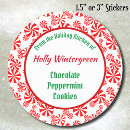 Search for peppermint candy stickers Xmas