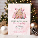 Search for gingerbread house decorating invitations Girl