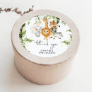 Search for baby lion baby shower stickers Tropical leaves