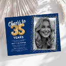 Search for 35 years old 35th birthday cards invites Elegant