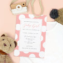 Search for polka dot border invitations For her