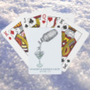 Search for martini playing cards Watercolor