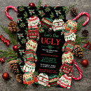 Search for ugly sweater christmas invitations Let's get ugly
