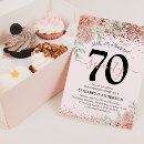 Search for woman seventieth birthday invitations Seventy