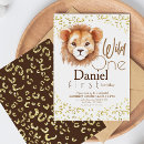 Search for lion king 1st birthday invitations For kids
