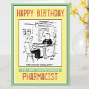 Search for pharmacist birthday cards Medical