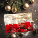 Search for poinsettia christmas invitations Snowflakes