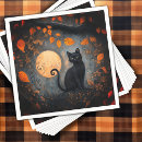 Search for black cat napkins Party