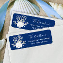 Search for beach christmas return address labels Tropical