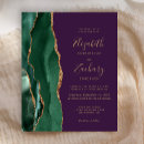 Search for purple and green wedding invitations Modern