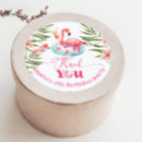 Search for pink flamingo party stickers Summer