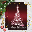 Search for tree christmas cards Red