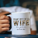 Search for funny anniversary mugs Newlyweds