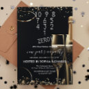 Search for champagne new years eve party invitations Modern