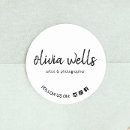 Search for handwritten font stickers Typography