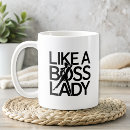 Search for like a boss coffee mugs Typography