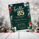 Search for poinsettia flower invitations Green