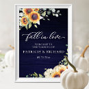 Search for sunflower wedding signs Greenery