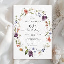 Search for female 60th birthday invitations Modern
