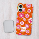 Search for floral print iphone cases Orange