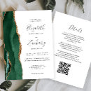 Search for white gold and green wedding invitations Elegant