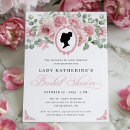 Search for silhouette bridal shower invitations Vintage