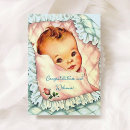 Search for vintage new baby congratulations cards Welcome