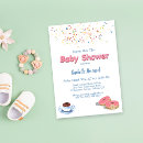 Search for coffee and doughnuts invitations Pink