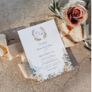 Search for cream and sage wedding invitations Burnt orange