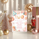 Search for two sweet party invitations Baby girl