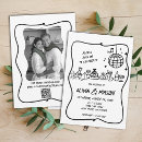 Search for funky wedding invitations Hand written