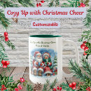 Search for christmas cheers mugs Santa