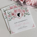 Search for vintage floral napkins Regency era