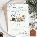 Search for winter tea party invitations Mother to be