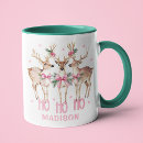 Search for pink reindeer mugs Merry christmas