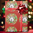 Search for cat dog christmas wrapping paper Modern